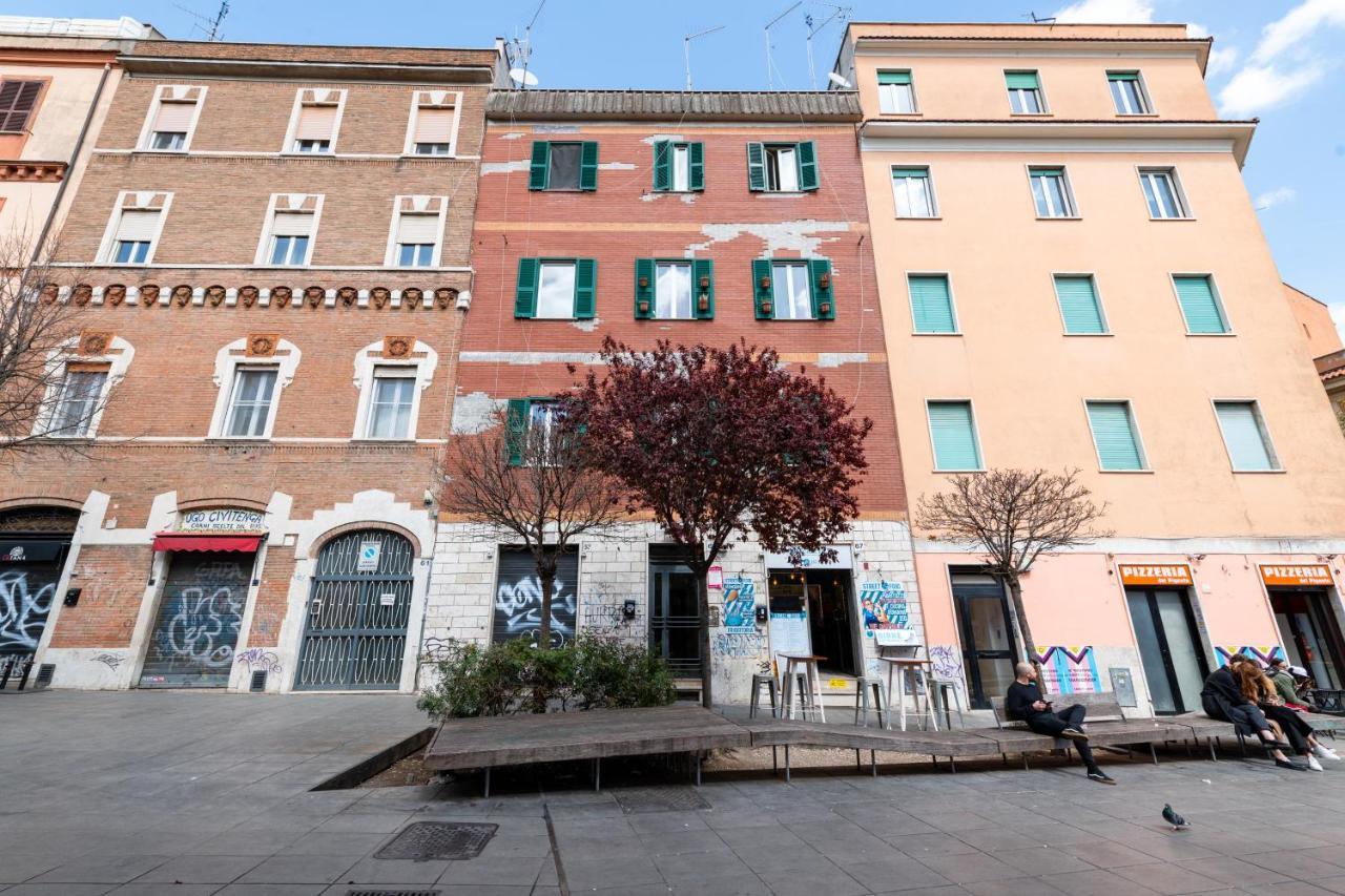 Апартаменты La Pietra Al Pigneto Рим Экстерьер фото